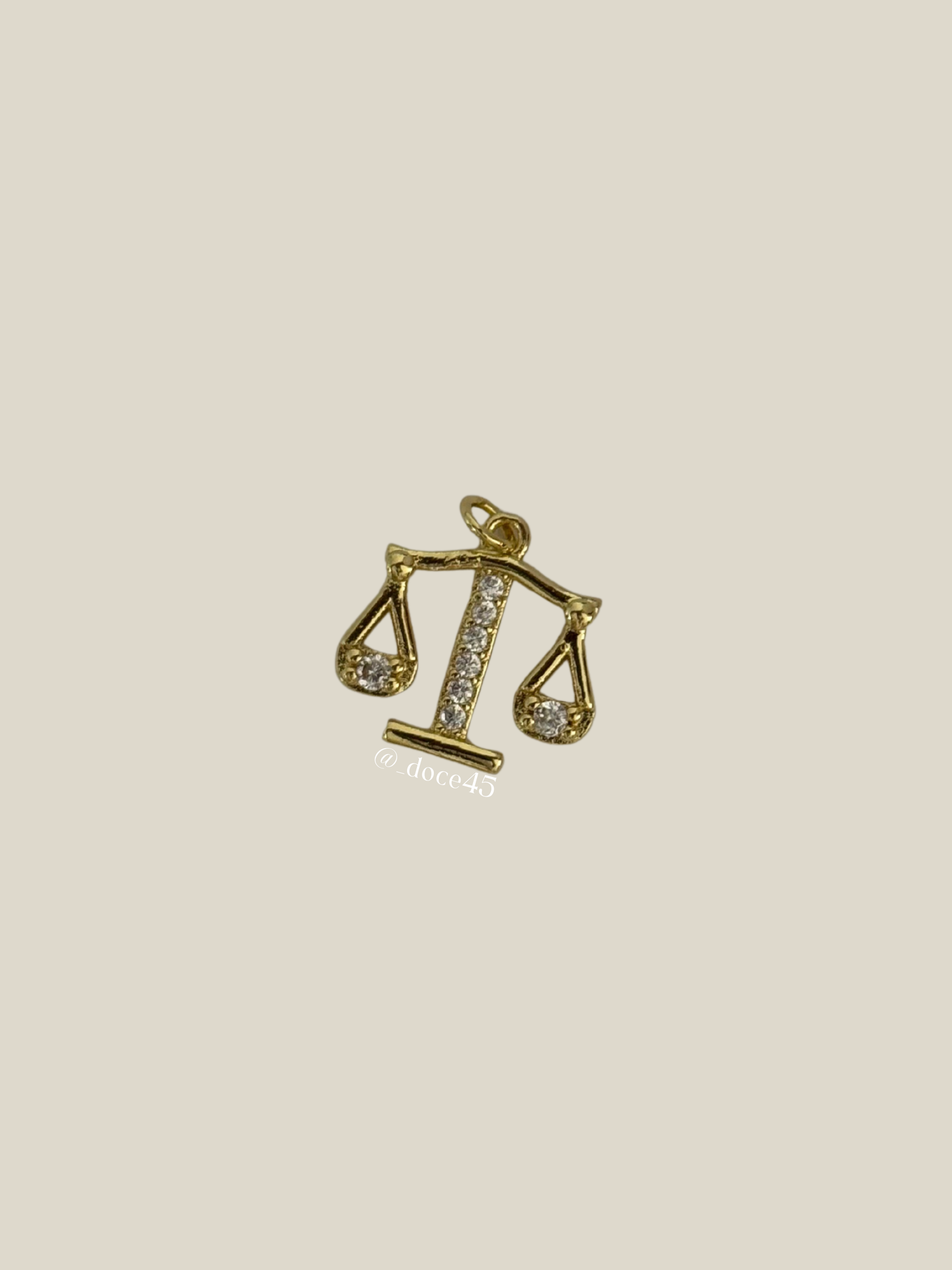 Balance Scale Charm
