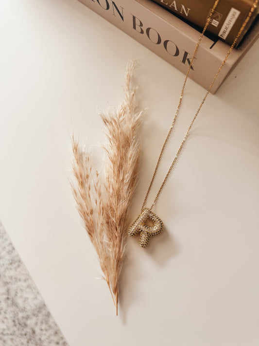 Bubble Pavé Initial